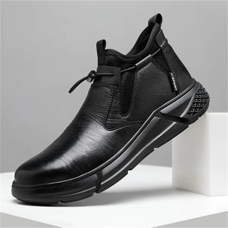 Chaussures de travail à embout en acier Chaussures de protection indestructibles pour hommes