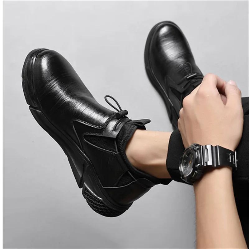 Chaussures de travail à embout en acier Chaussures de protection indestructibles pour hommes