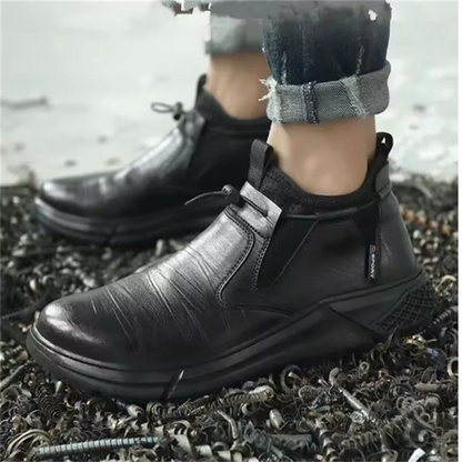 Chaussures de travail à embout en acier Chaussures de protection indestructibles pour hommes