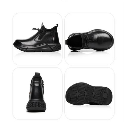 Chaussures de travail à embout en acier Chaussures de protection indestructibles pour hommes